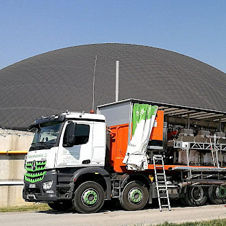 Mobile Gülleseparation auf höchstem Niveau