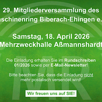 Mitgliederversammlung